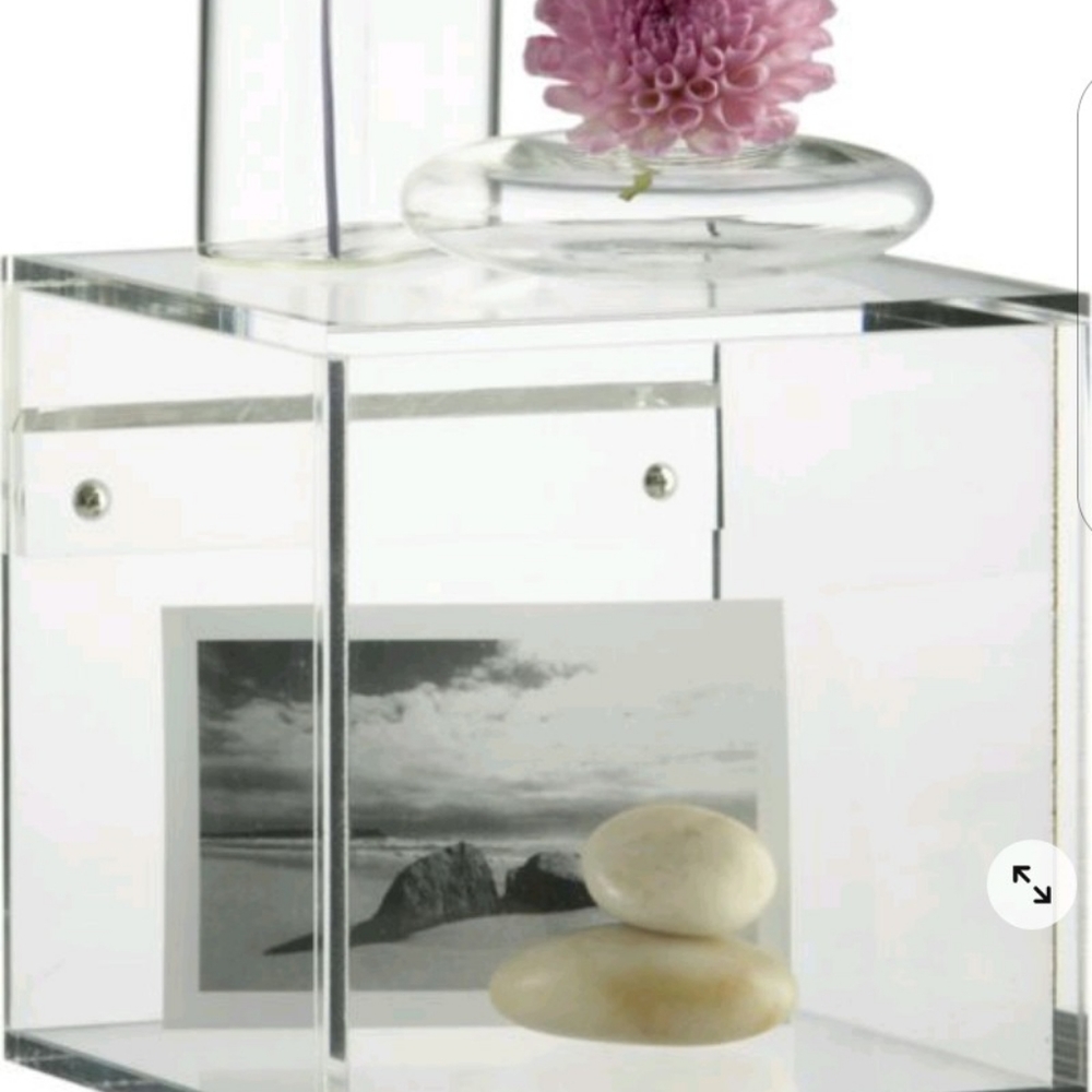 SOLD - NWT CB2 Format Cube 6" Acrylic Storage Shelf - Price Firm - Picture 7 of 7